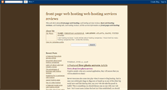 Desktop Screenshot of front-page-web-hosting-06.blogspot.com