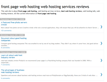Tablet Screenshot of front-page-web-hosting-06.blogspot.com