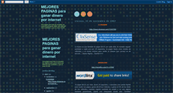 Desktop Screenshot of ganardineroporinternetfacil.blogspot.com