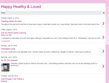 Tablet Screenshot of happyhealthyandloved.blogspot.com