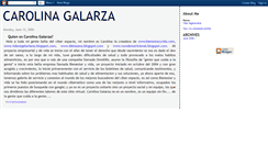 Desktop Screenshot of carolinagalarza.blogspot.com