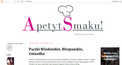 Desktop Screenshot of apetytsmaku.blogspot.com