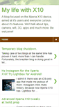 Mobile Screenshot of mylifewithx10.blogspot.com
