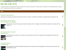 Tablet Screenshot of mylifewithx10.blogspot.com