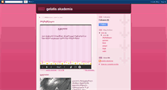 Desktop Screenshot of gelatisakademia.blogspot.com