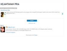 Tablet Screenshot of menjadipriaperkasa.blogspot.com