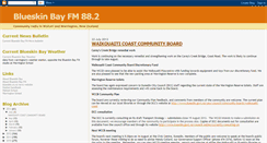 Desktop Screenshot of blueskinbayfm.blogspot.com