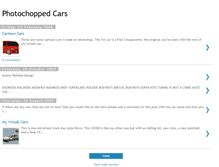 Tablet Screenshot of photochoppedcars.blogspot.com