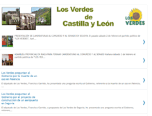 Tablet Screenshot of losverdescastillaleon.blogspot.com