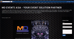 Desktop Screenshot of mdeventsasia.blogspot.com