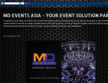 Tablet Screenshot of mdeventsasia.blogspot.com