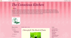 Desktop Screenshot of consciouskitchennc.blogspot.com