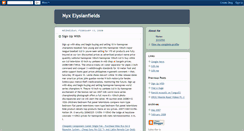 Desktop Screenshot of nyx-elysianfields.blogspot.com