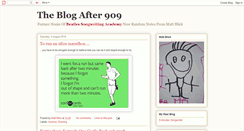 Desktop Screenshot of blogafter909.blogspot.com