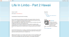 Desktop Screenshot of liifesinlimbo.blogspot.com