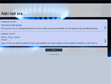 Tablet Screenshot of aldribra.blogspot.com