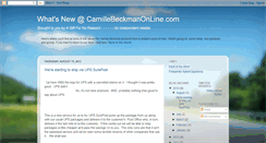 Desktop Screenshot of camillebeckmanon-line.blogspot.com