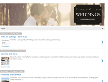 Tablet Screenshot of cdweddings.blogspot.com