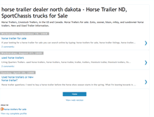 Tablet Screenshot of horsetrailerlistings.blogspot.com