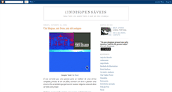 Desktop Screenshot of indispensaveis.blogspot.com