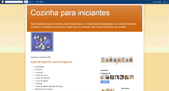 Desktop Screenshot of cozinhaparainiciantes-rosangela.blogspot.com