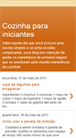 Mobile Screenshot of cozinhaparainiciantes-rosangela.blogspot.com