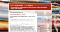 Desktop Screenshot of bwcontabilidade.blogspot.com