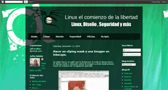 Desktop Screenshot of linuxelcomienzodelalibertad.blogspot.com