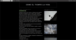 Desktop Screenshot of comeltiempolavida.blogspot.com