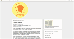 Desktop Screenshot of centrodeestudosdonordeste.blogspot.com