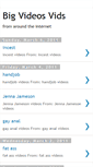 Mobile Screenshot of big-videos-vids.blogspot.com