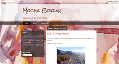 Desktop Screenshot of mochabrown.blogspot.com