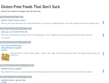 Tablet Screenshot of glutenfreewinners.blogspot.com