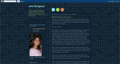 Desktop Screenshot of jaw-surgery.blogspot.com