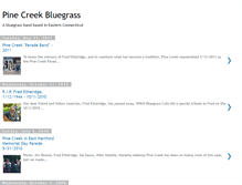 Tablet Screenshot of pinecreekbluegrass.blogspot.com