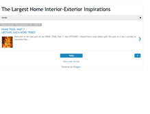 Tablet Screenshot of homeinexteriors.blogspot.com