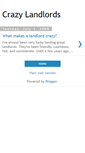 Mobile Screenshot of crazylandlords.blogspot.com