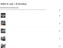 Tablet Screenshot of jualdansewamobil.blogspot.com