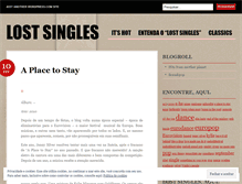 Tablet Screenshot of lostsingles.blogspot.com