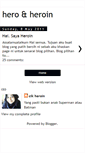 Mobile Screenshot of heroinbloglist.blogspot.com