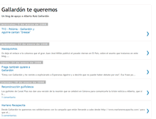 Tablet Screenshot of gallardontequeremos.blogspot.com