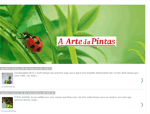 Tablet Screenshot of aartedapintas.blogspot.com