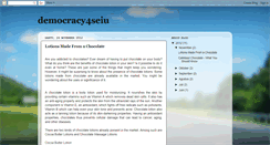 Desktop Screenshot of democracy4seiu.blogspot.com