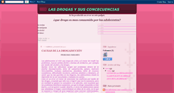 Desktop Screenshot of anti-drogas-jovenes.blogspot.com