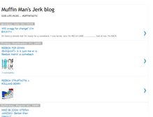 Tablet Screenshot of muffinmansjerkblog.blogspot.com
