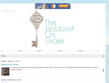Tablet Screenshot of drakehobbyist.blogspot.com