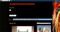 Desktop Screenshot of husamettnsaylk.blogspot.com