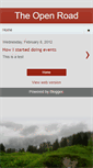 Mobile Screenshot of openroad.blogspot.com