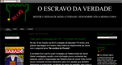 Desktop Screenshot of escravodaverdade.blogspot.com