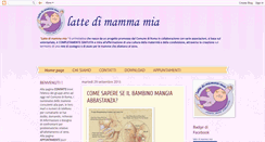 Desktop Screenshot of lattedimammamia.blogspot.com